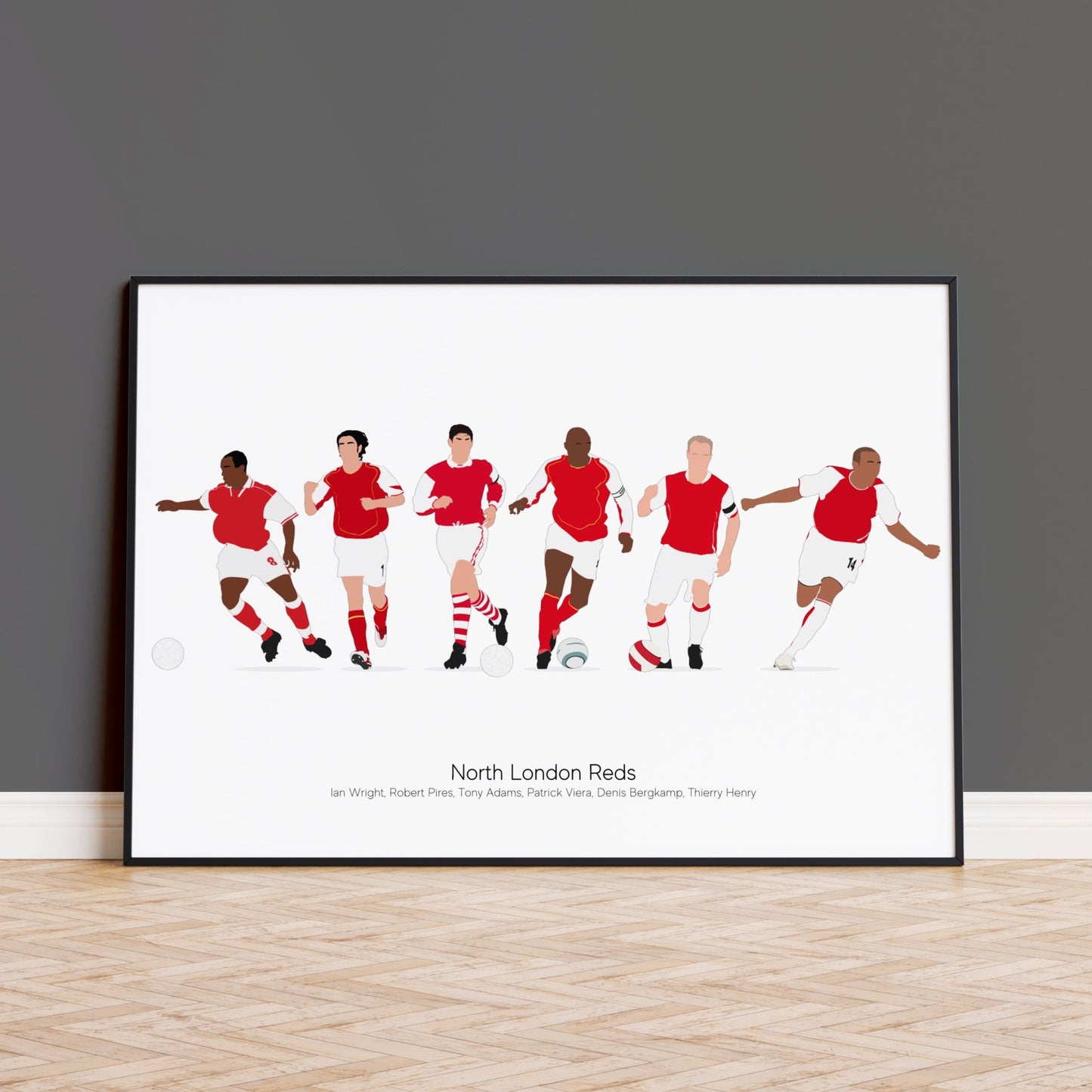 North London Reds Legends Print