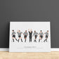 Newcastle United Entertainers Print
