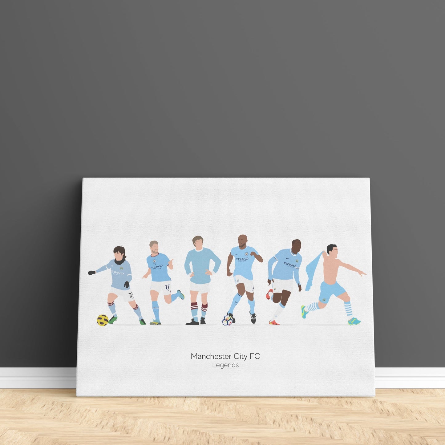 Manchester City Legends Print