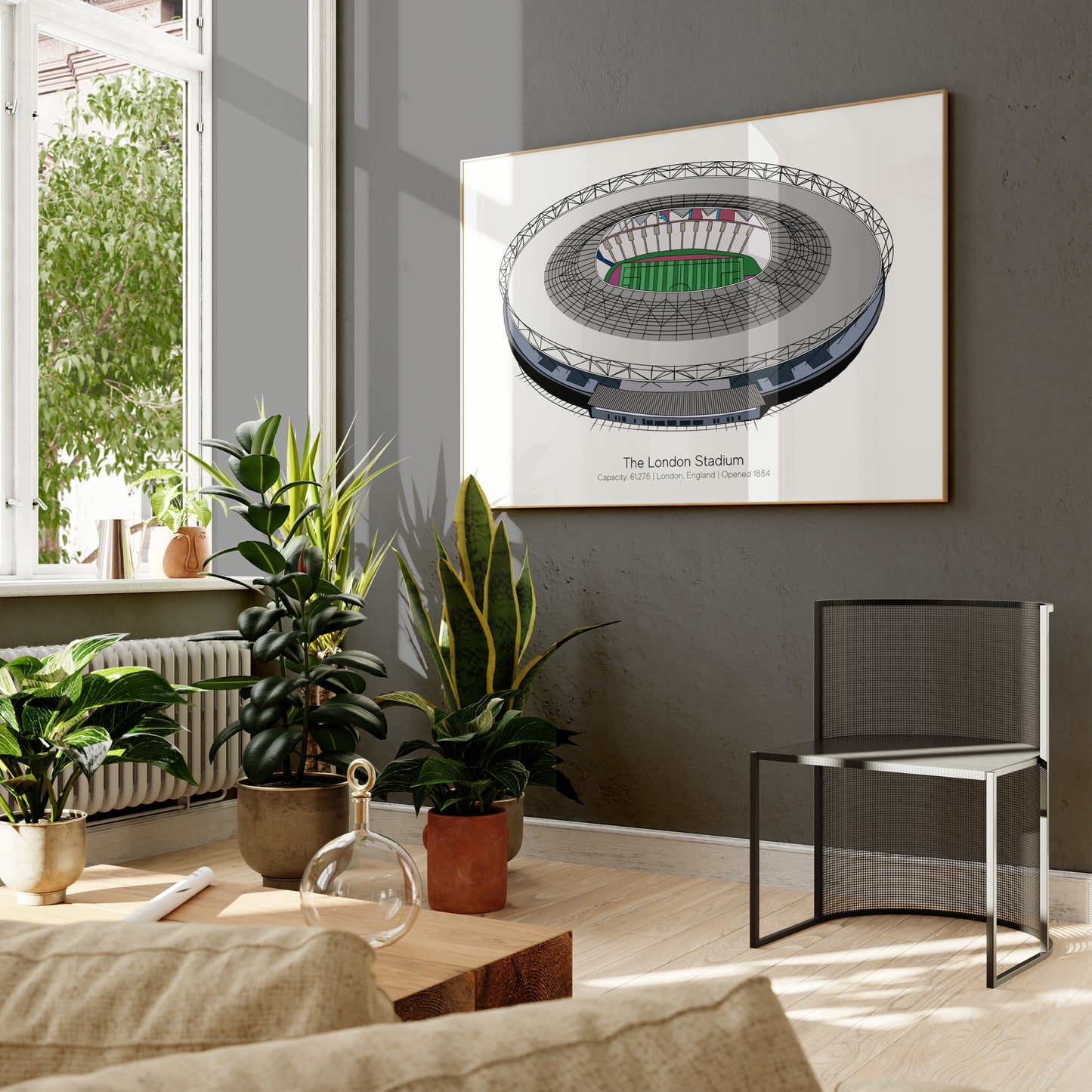 London Stadium Print