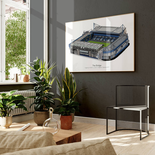 Stamford Bridge Stadium Print