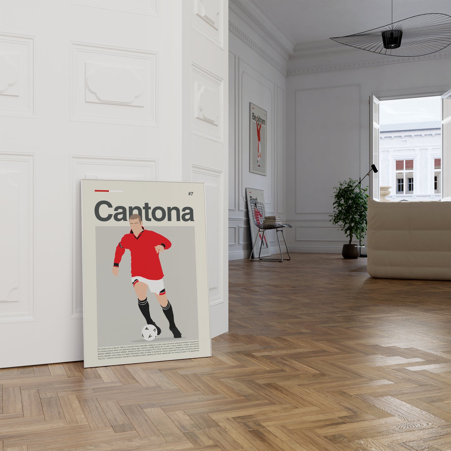 Eric Cantona Man United Print