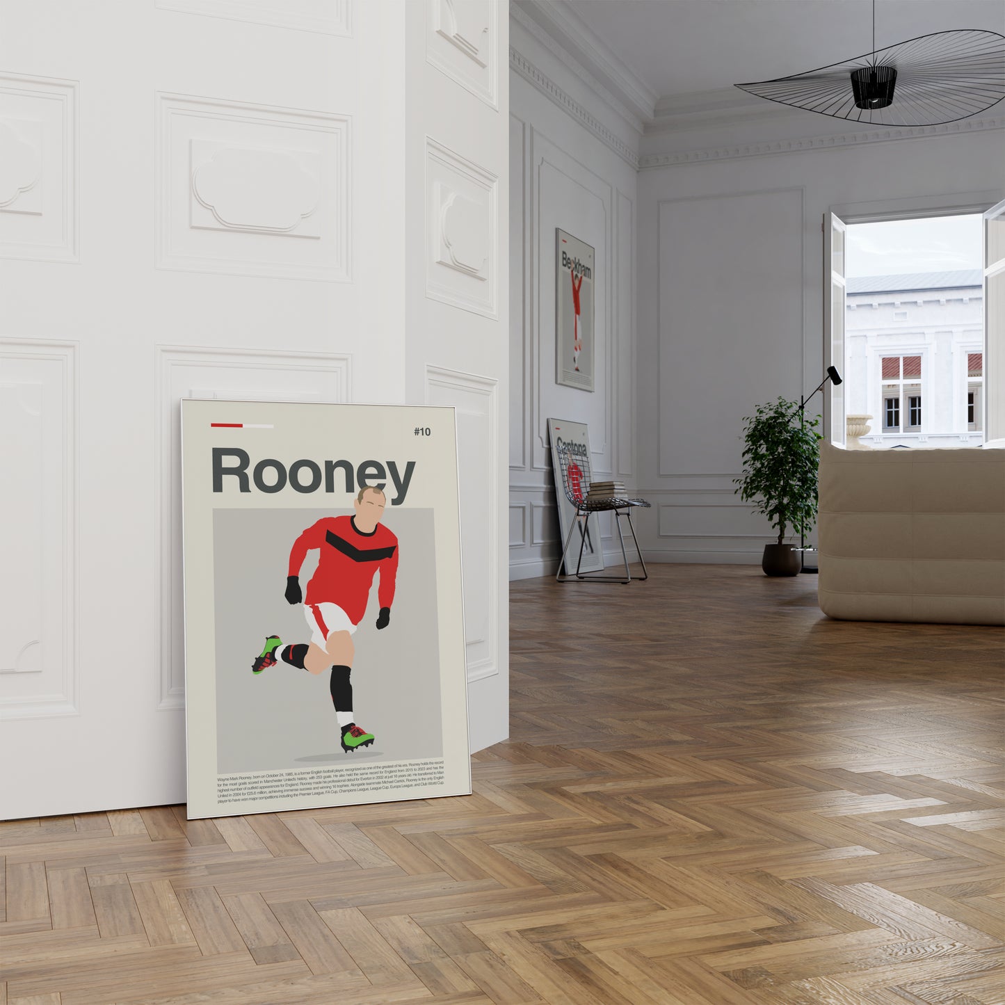 Wayne Rooney Man United Print