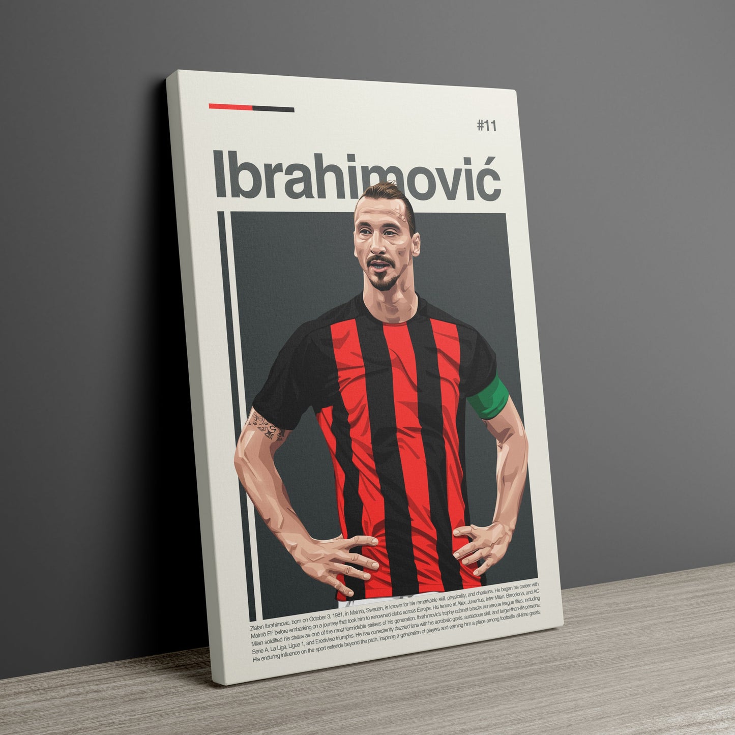 Zlatan Ibrahimović Milan Print