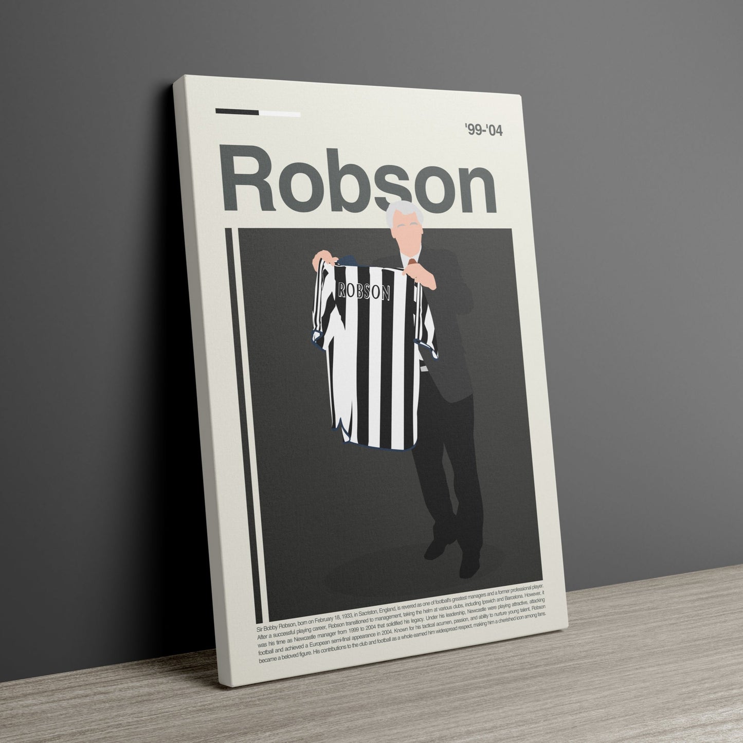 Sir Bobby Robson Newcastle Print