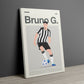 Bruno Guimaraes Newcastle United Print