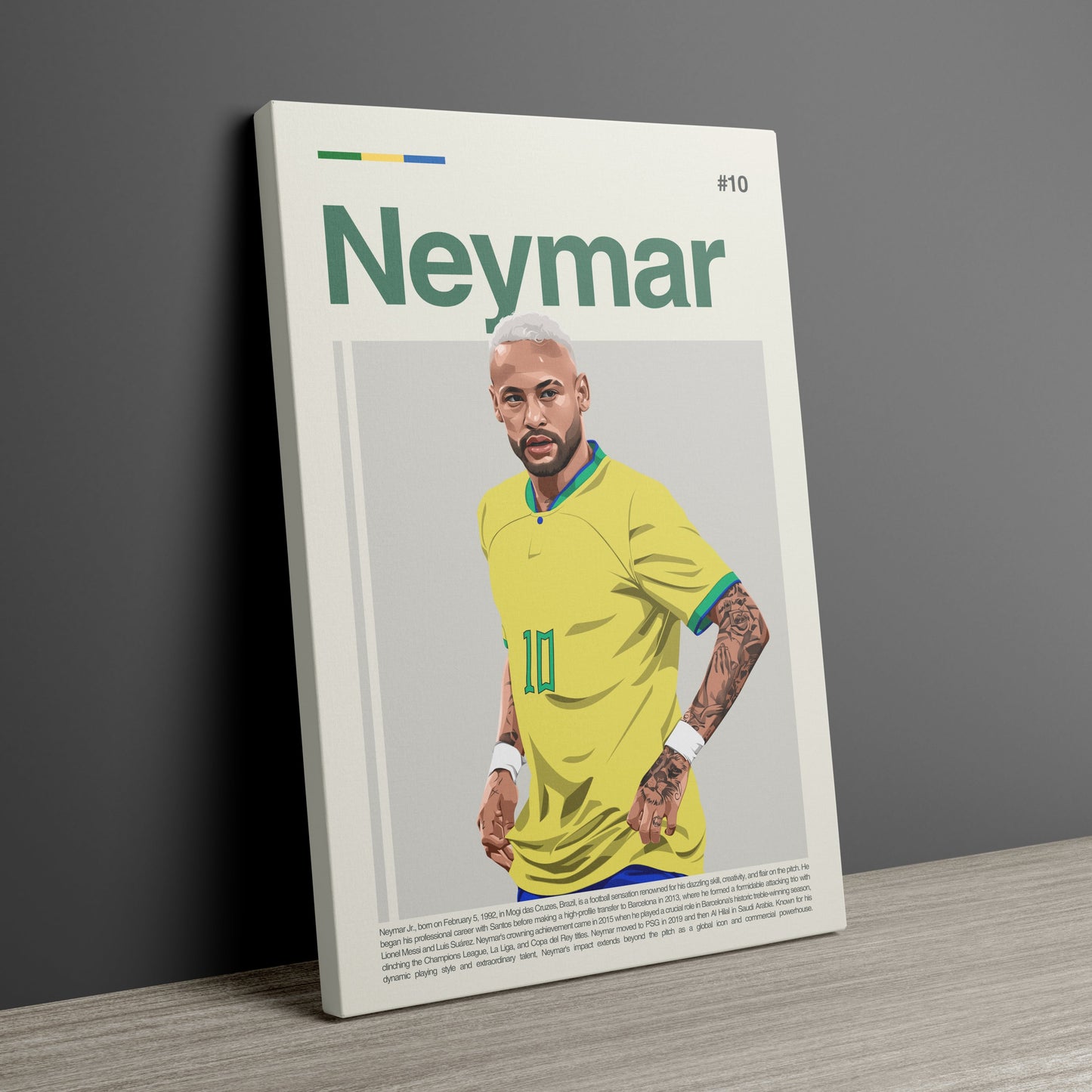 Neymar Jr. Brazil Print