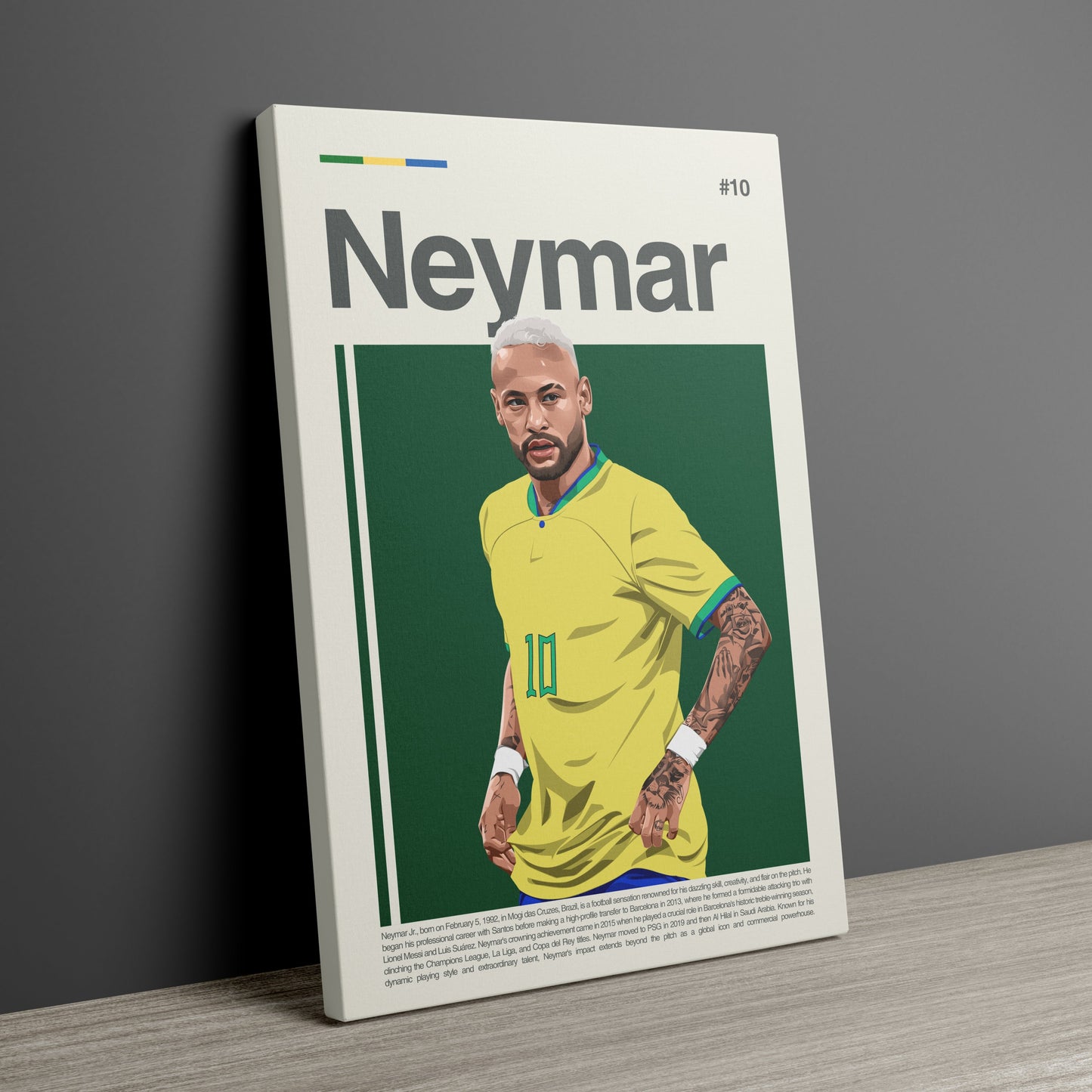 Neymar Jr. Brazil Print