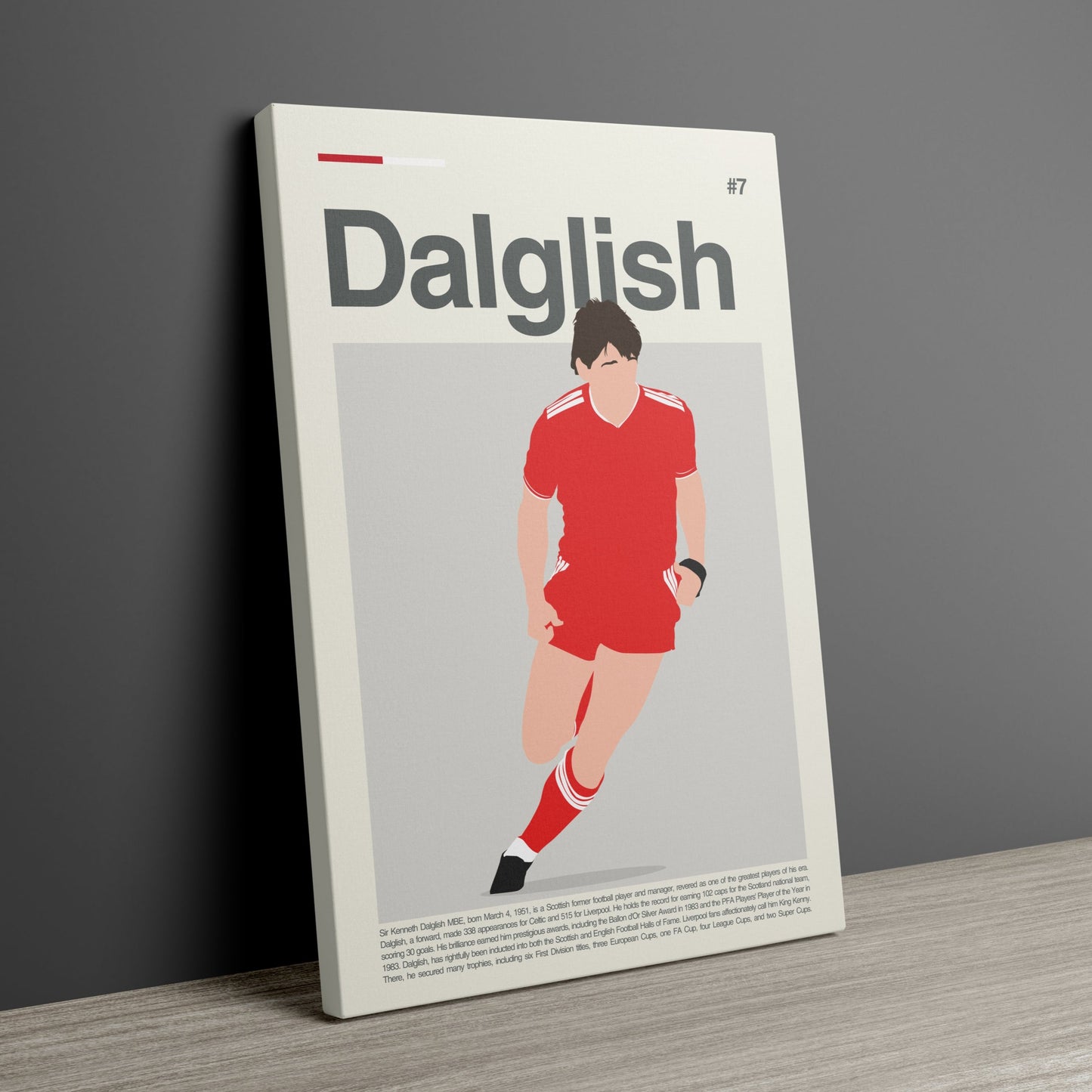 Kenny Dalglish Liverpool Print