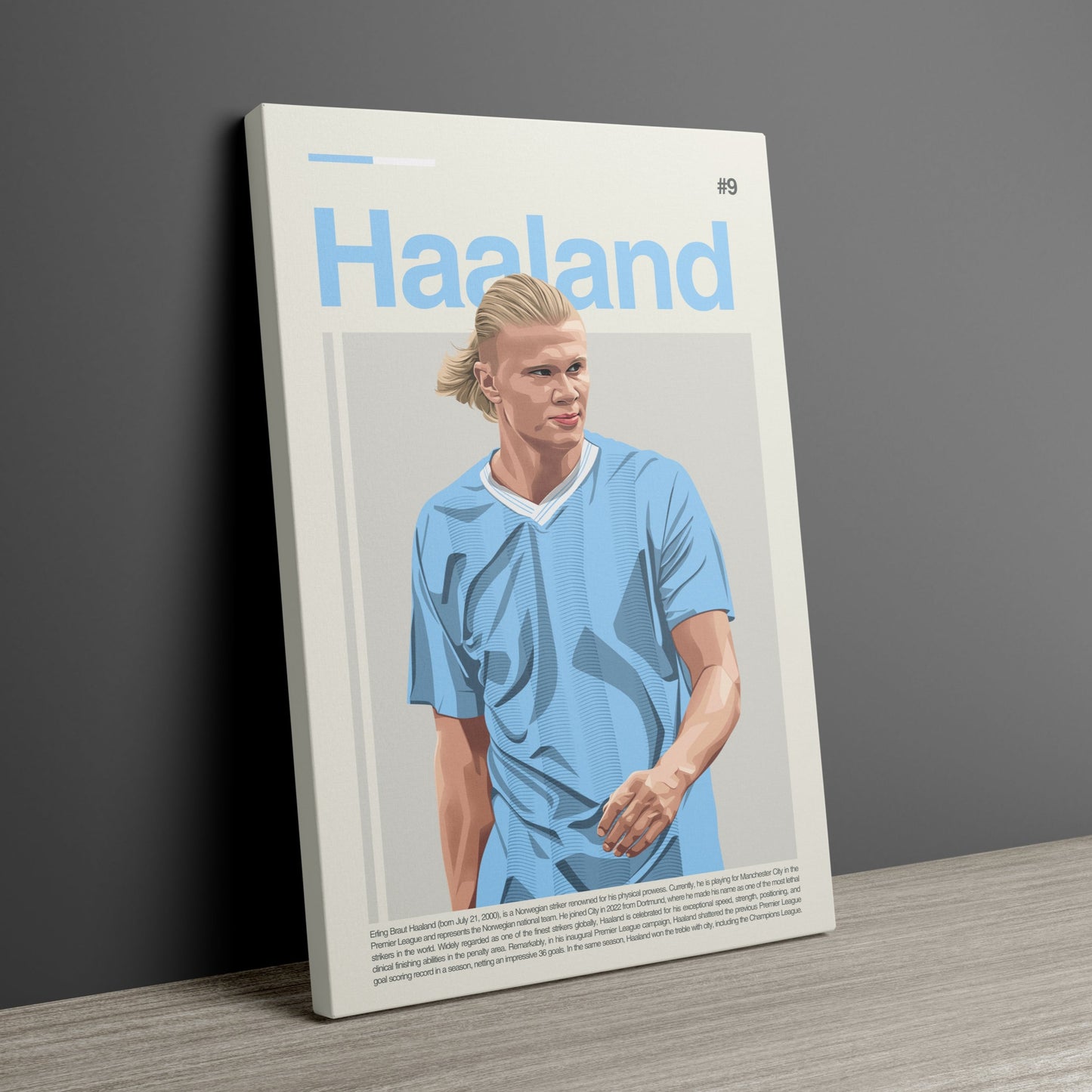 Erling Haaland Manchester City Print