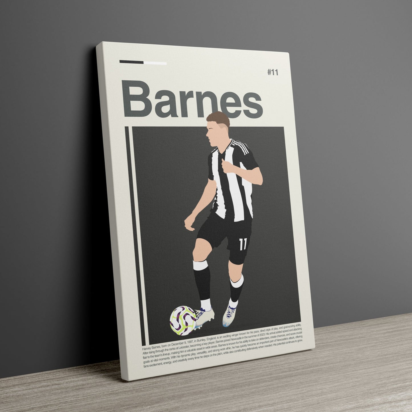 Harvey Barnes Newcastle Print