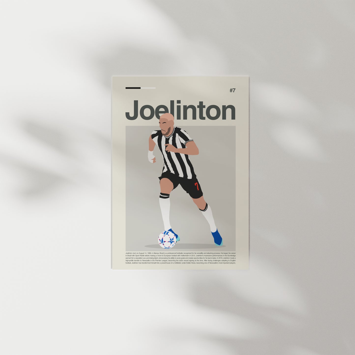 Joelinton Newcastle United Print