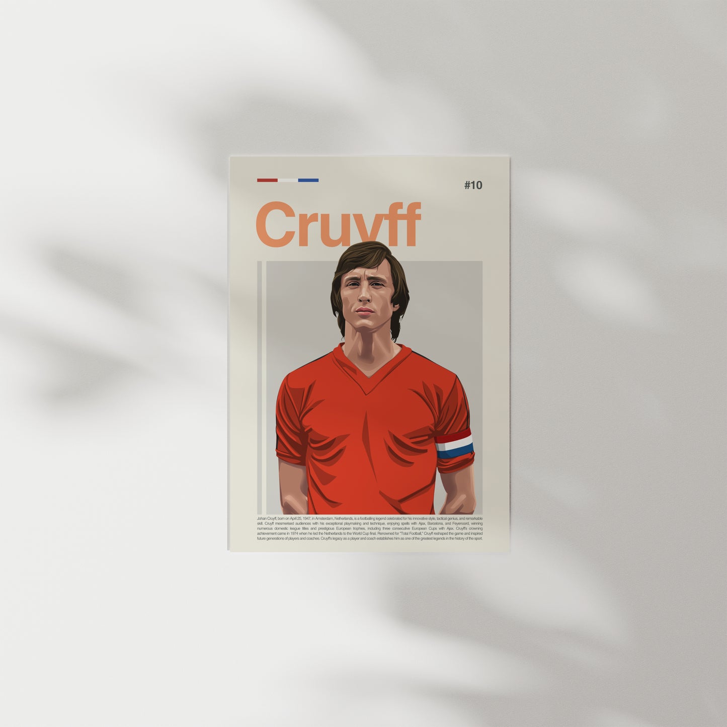 Johan Cruyff Netherlands Print