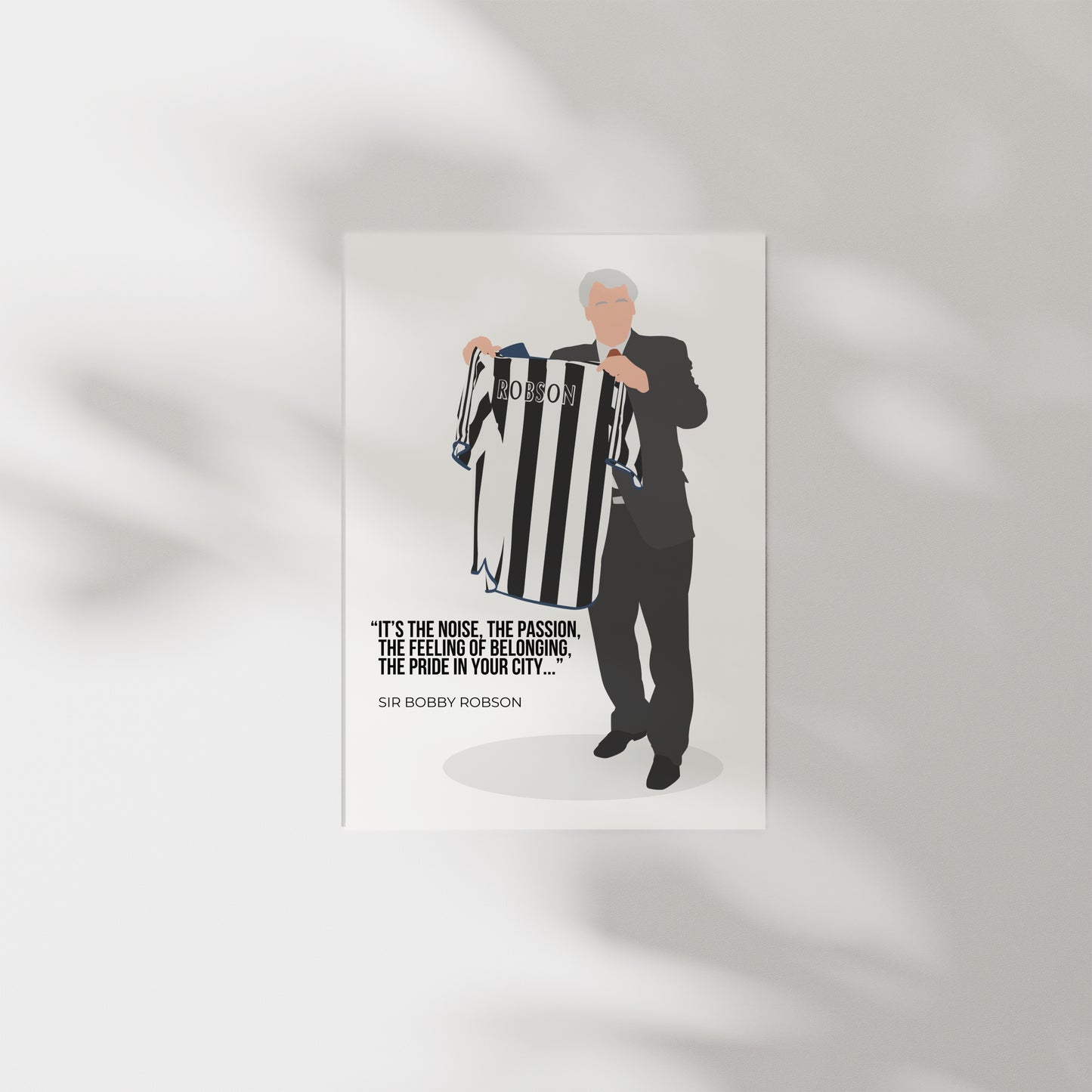 Sir Bobby Robson Newcastle Print