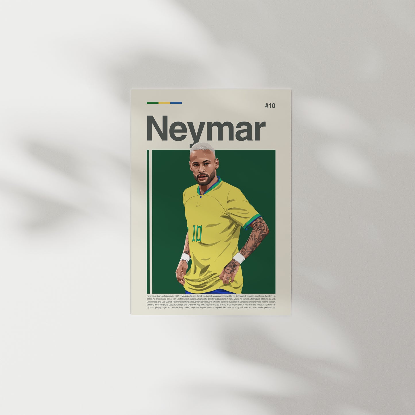 Neymar Jr. Brazil Print