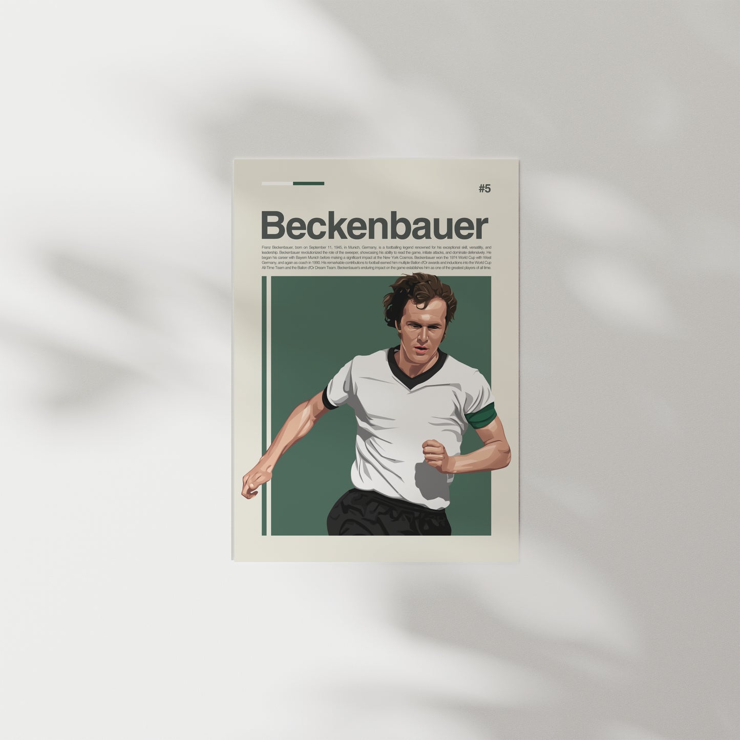 Franz Beckenbauer West Germany Print