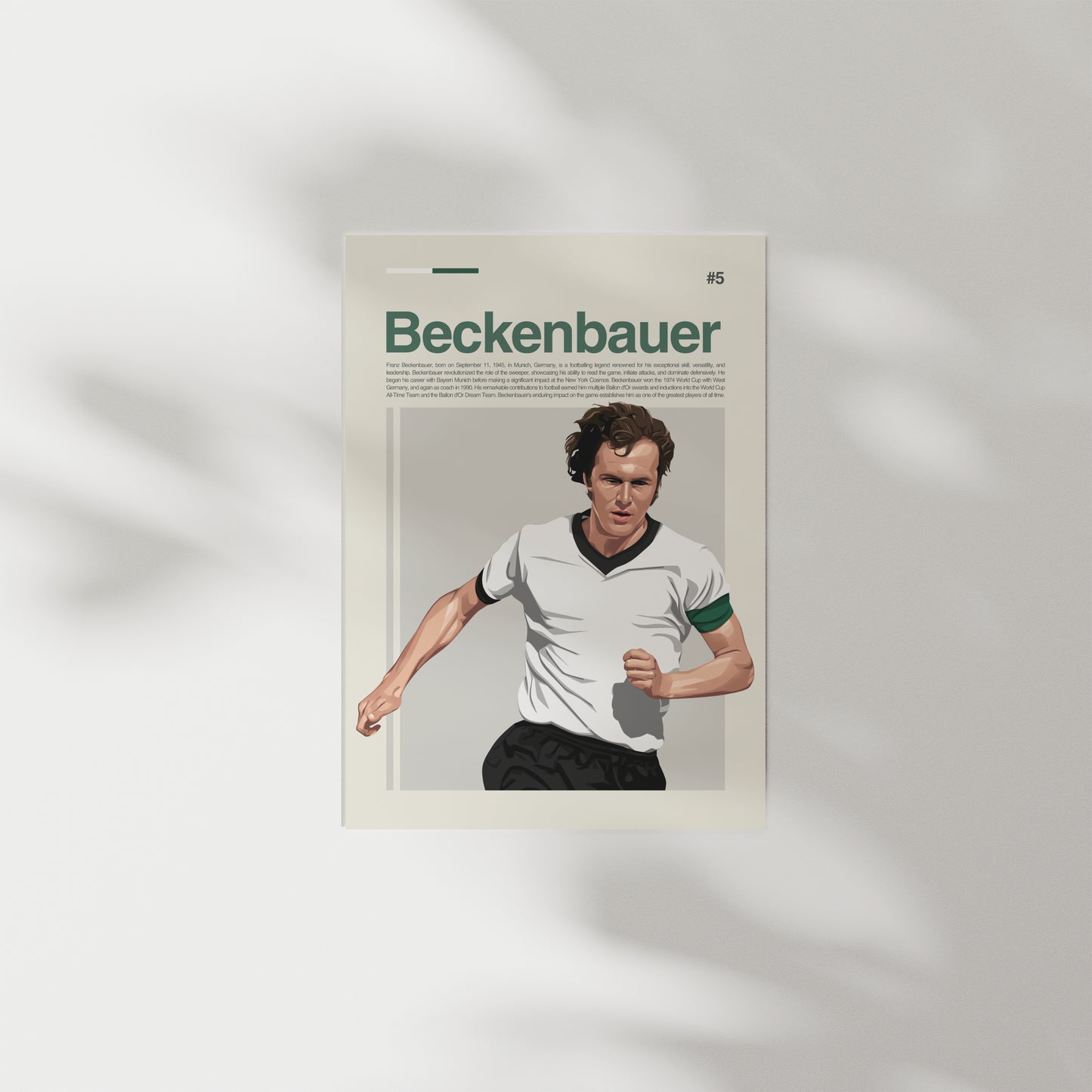 Franz Beckenbauer West Germany Print