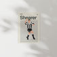 Alan Shearer Newcastle Print