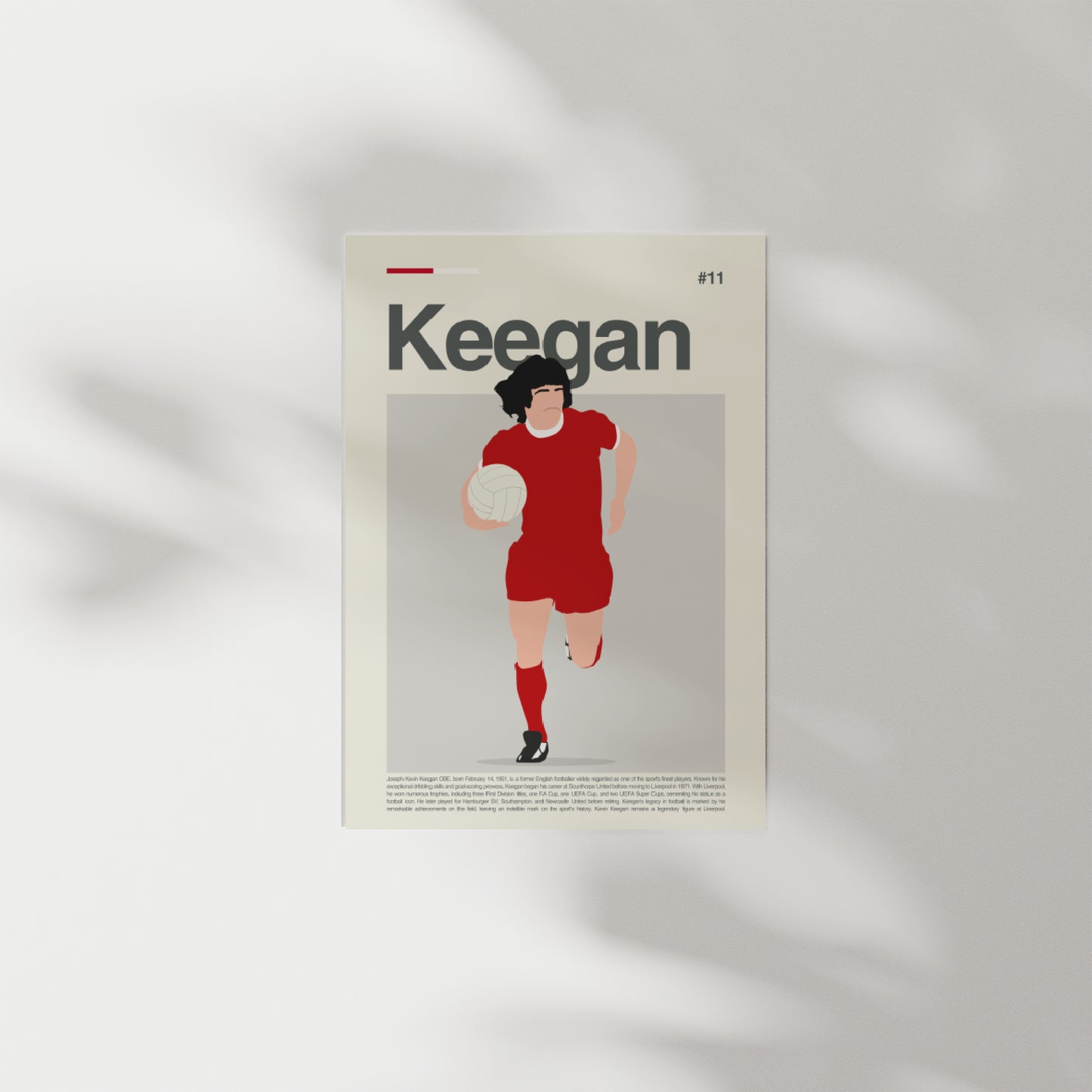 Kevin Keegan Liverpool Print