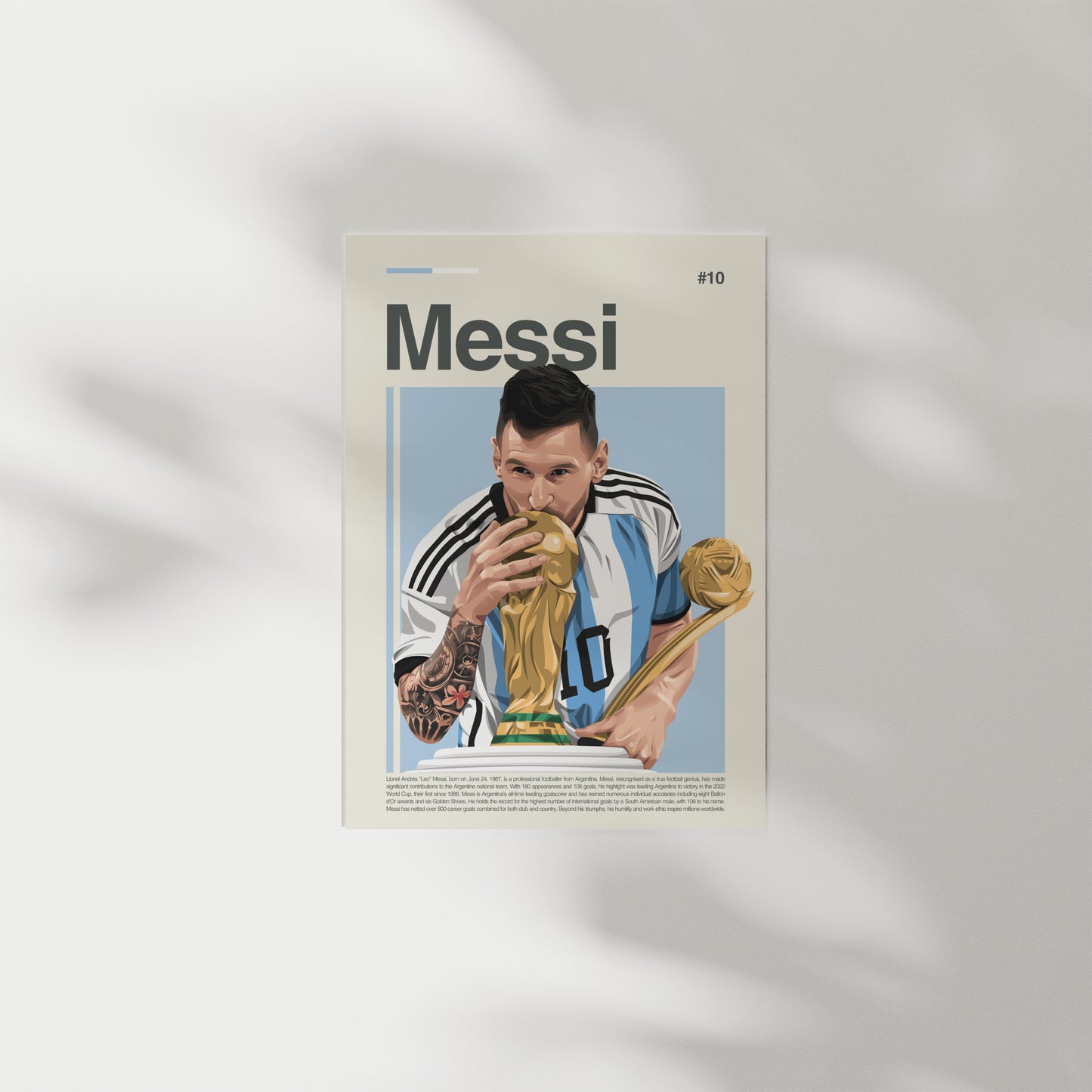 Lionel Messi Argentina Print