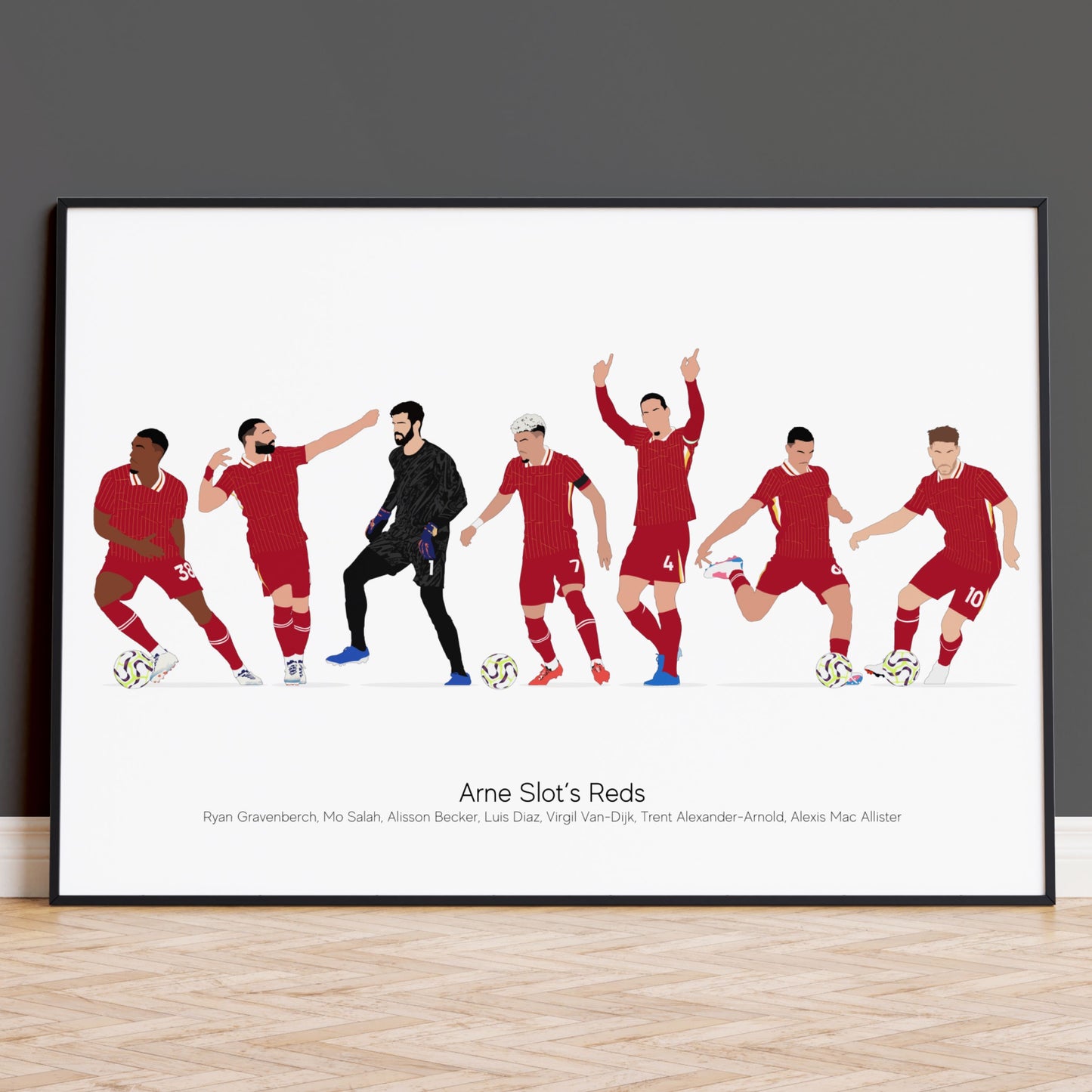 Liverpool Team Print