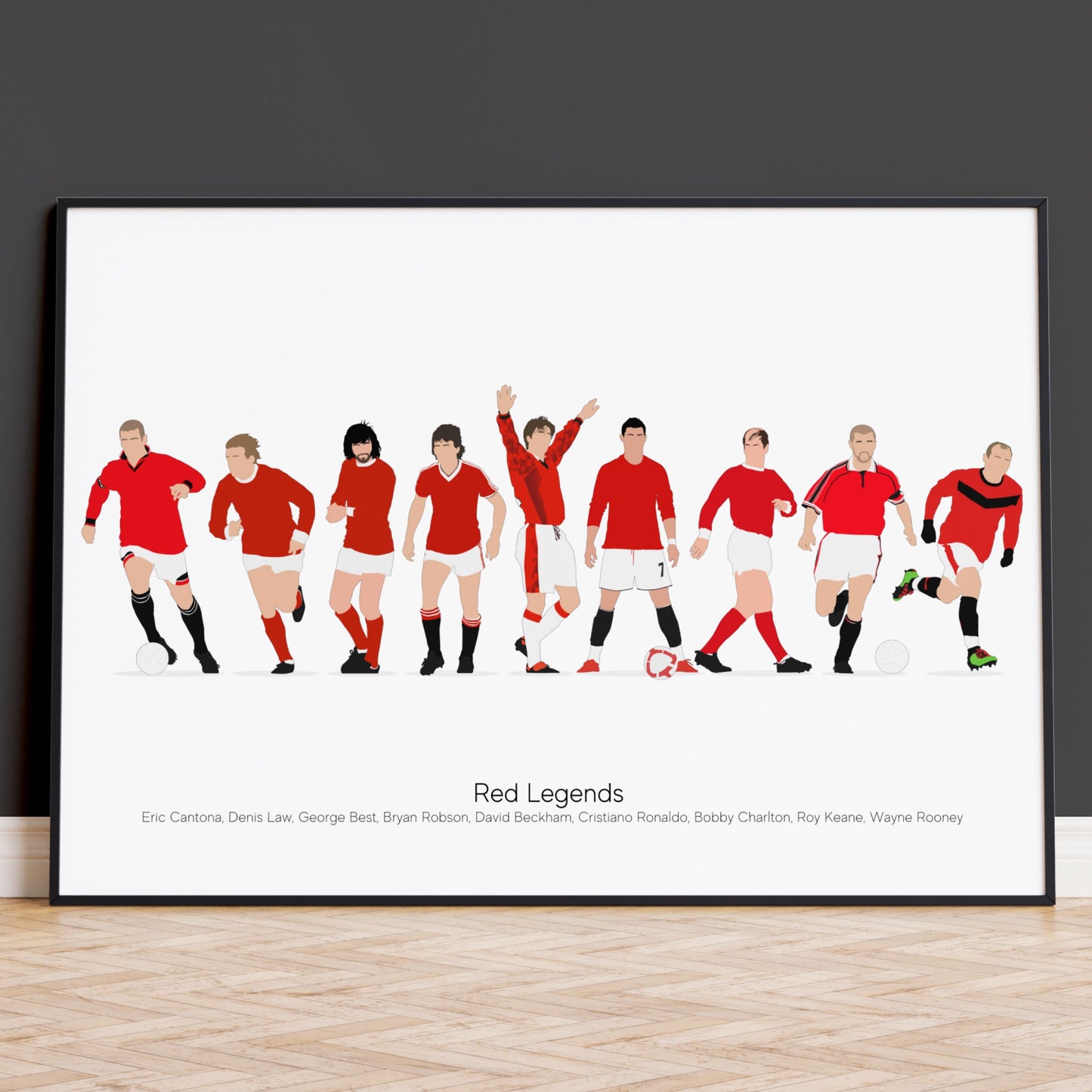 Man United Legends Print