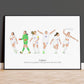 England Women European Champions 2022 Print