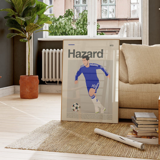 Eden Hazard Chelsea Print
