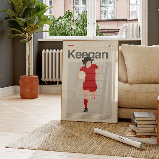 Kevin Keegan Liverpool Print