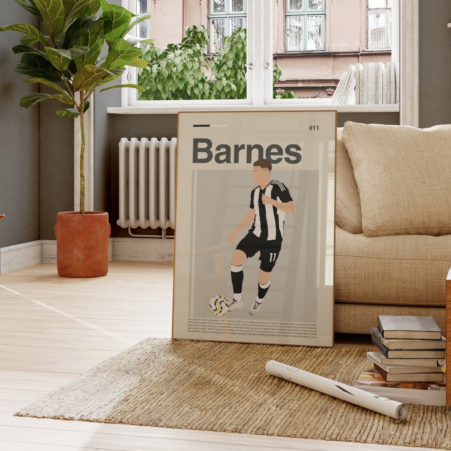 Harvey Barnes Newcastle Print