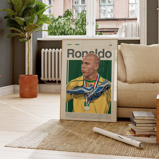 Ronaldo R9 Brazil Print
