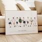 North London Whites Legends Print