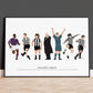 Newcastle Legends Print