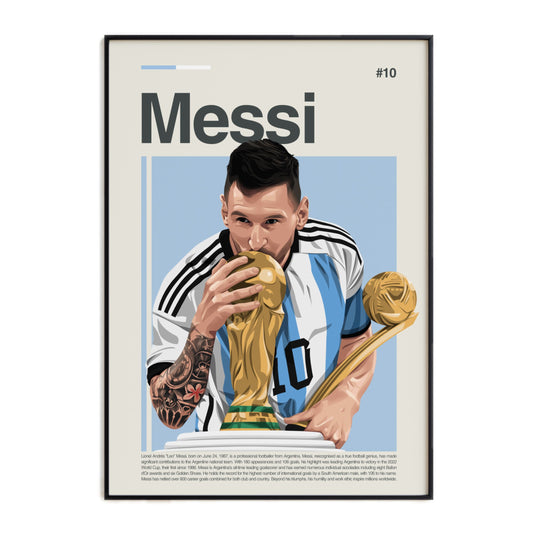 Lionel Messi Argentina Print