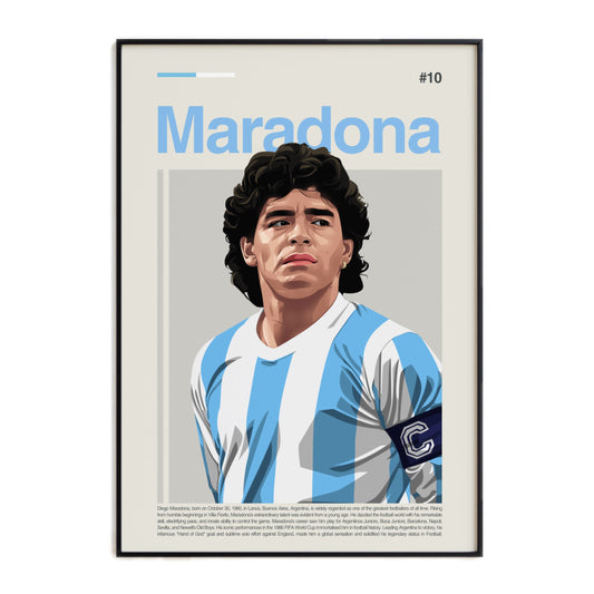 Diego Maradona Argentina Print