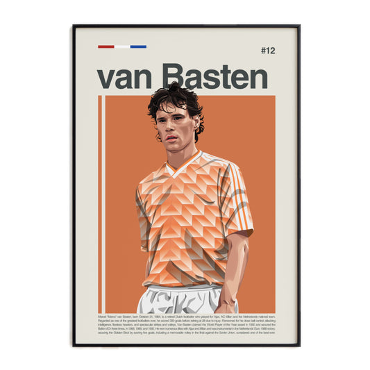 Marco van Basten Netherlands Print