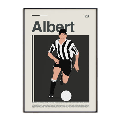 Philippe Albert Newcastle Print