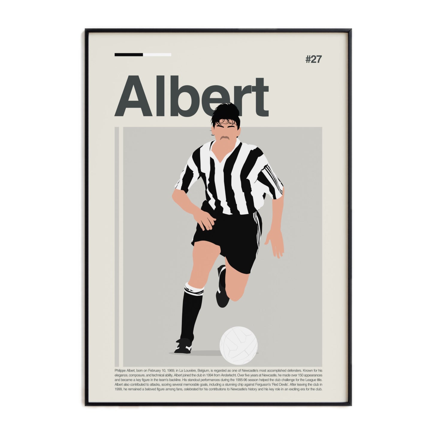 Philippe Albert Newcastle Print