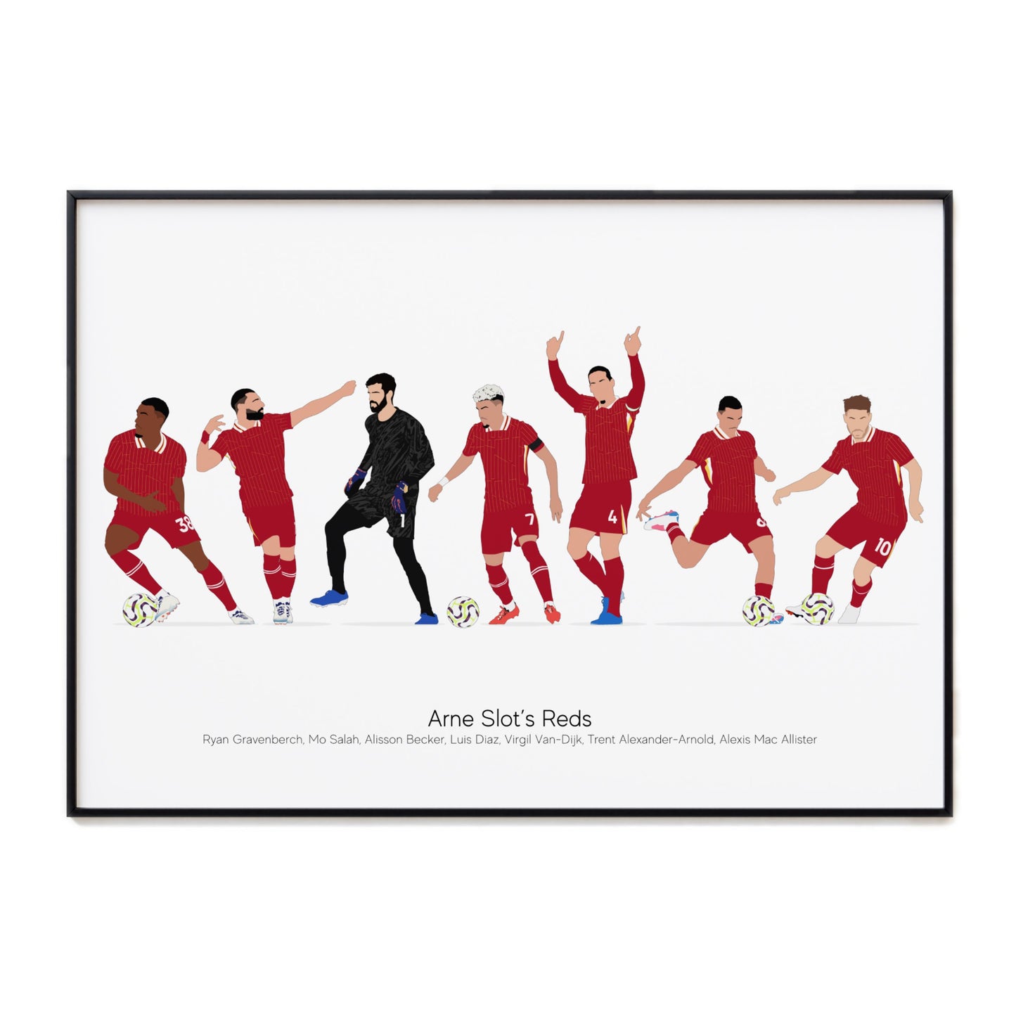 Liverpool Team Print