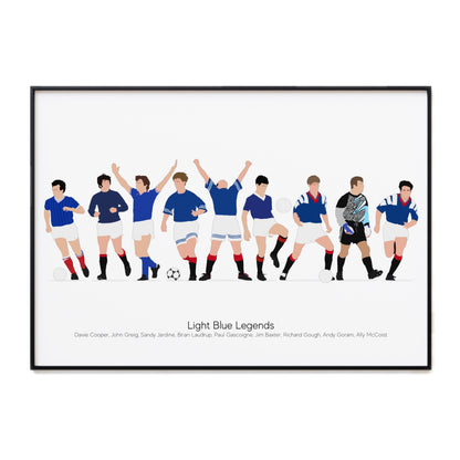 Rangers Legends Print