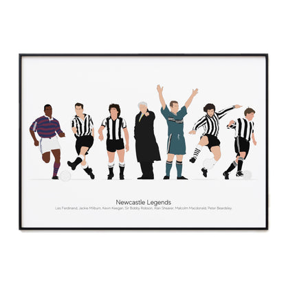 Newcastle Legends Print