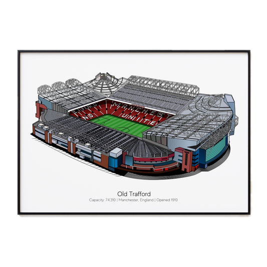 Old Trafford Stadium Print