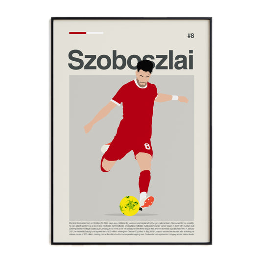 Dominik Szoboszlai Liverpool Print