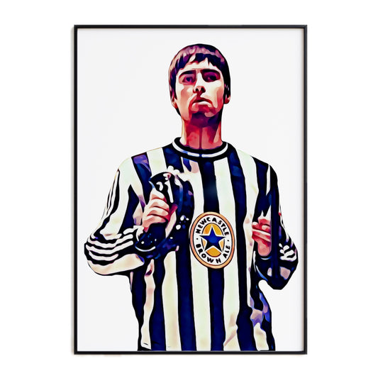 Liam Gallagher Newcastle 1997 Print