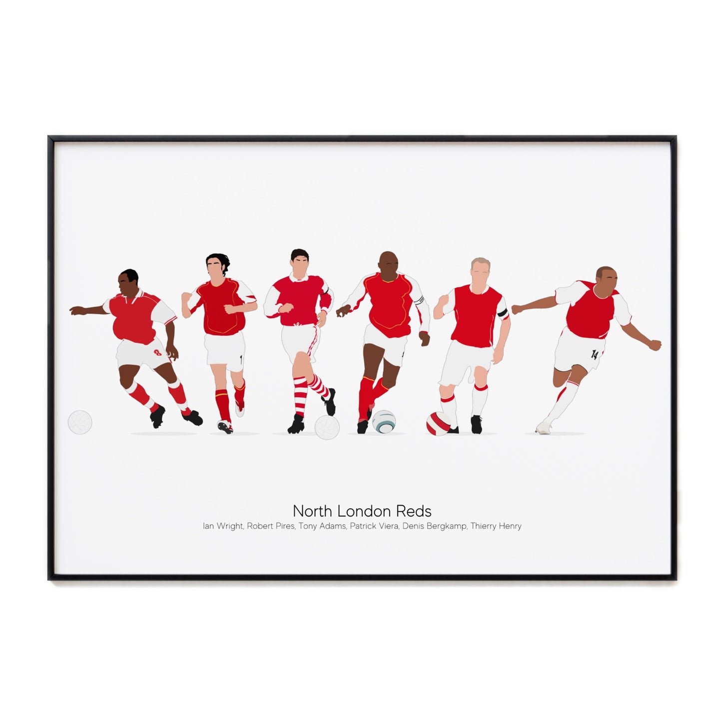 North London Reds Legends Print