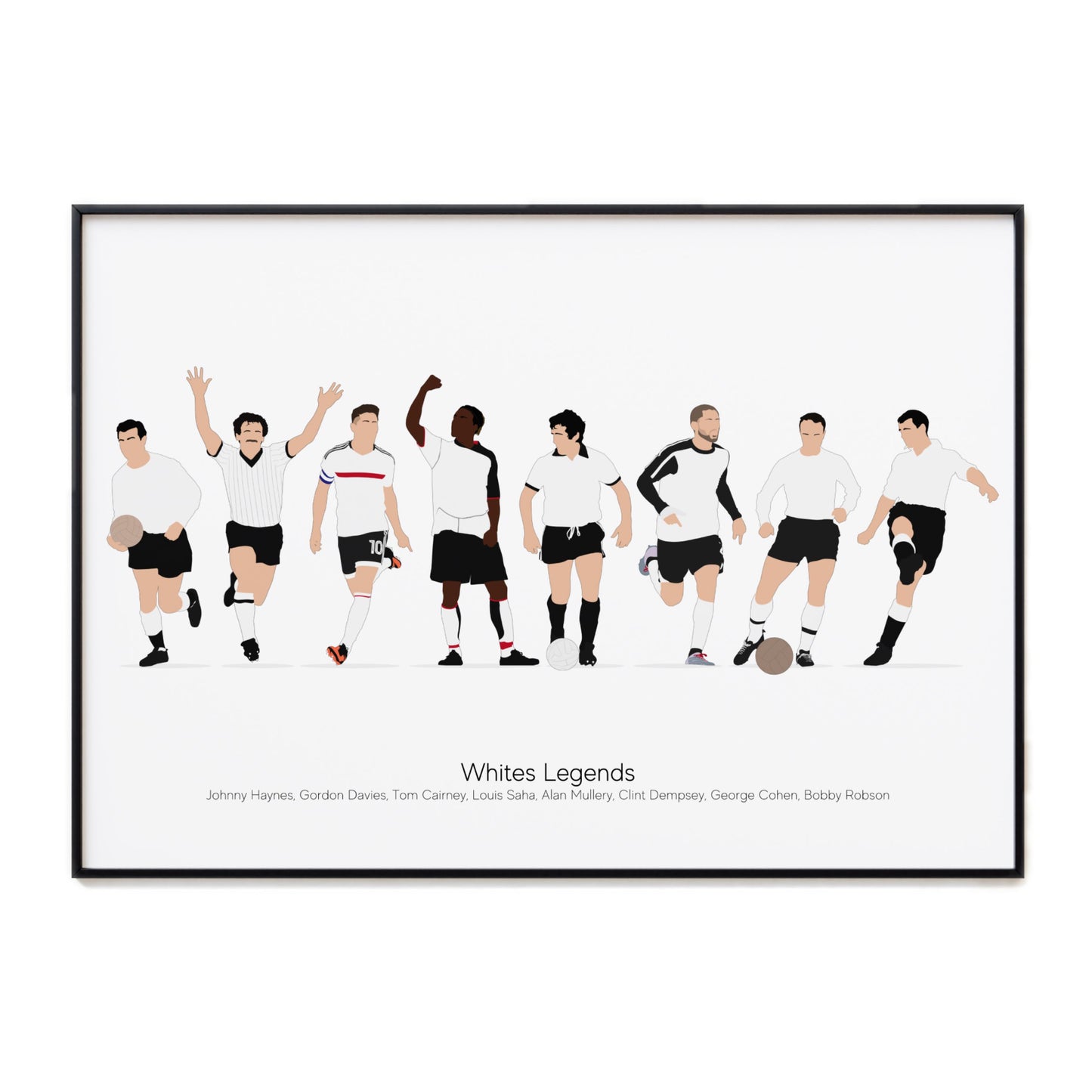 Fulham Legends Print