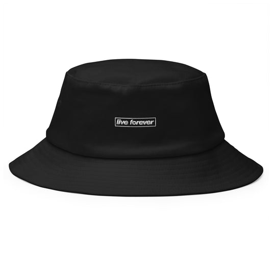 Live Forever Embroidered Bucket Hat