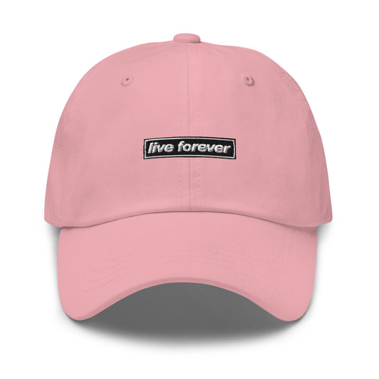 Live Forever Embroidered Cap