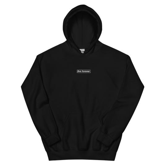 Live Forever Embroidered Hoodie