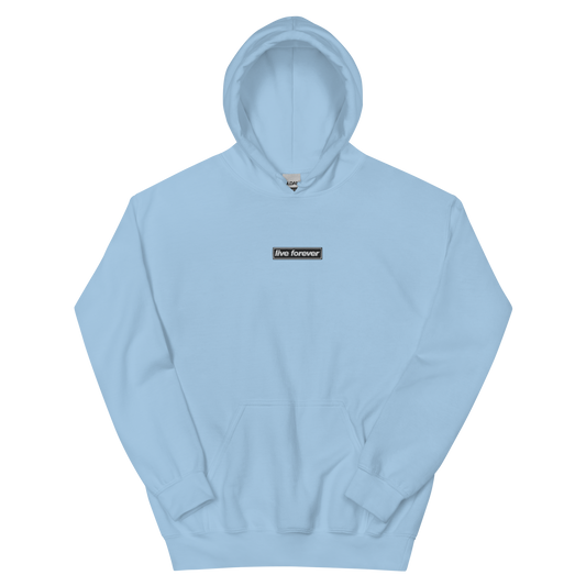 Live Forever Embroidered Hoodie